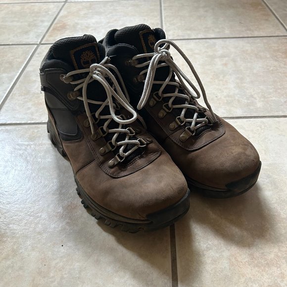 Timberland Men Timberland Men\'s Mt. Maddsen Waterproof Mid Hiking Boots Size 9